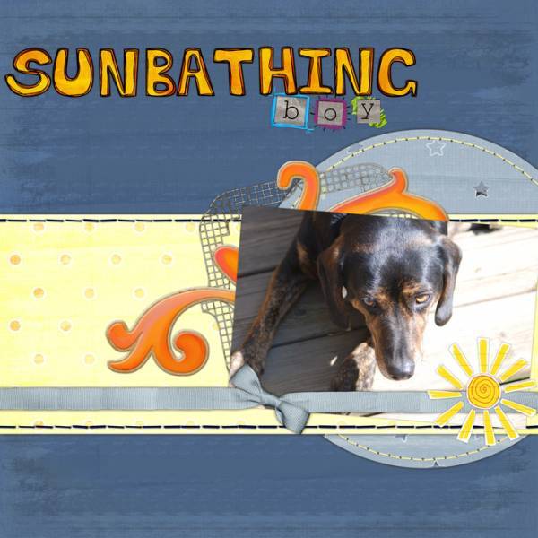 Sunbathing Boy