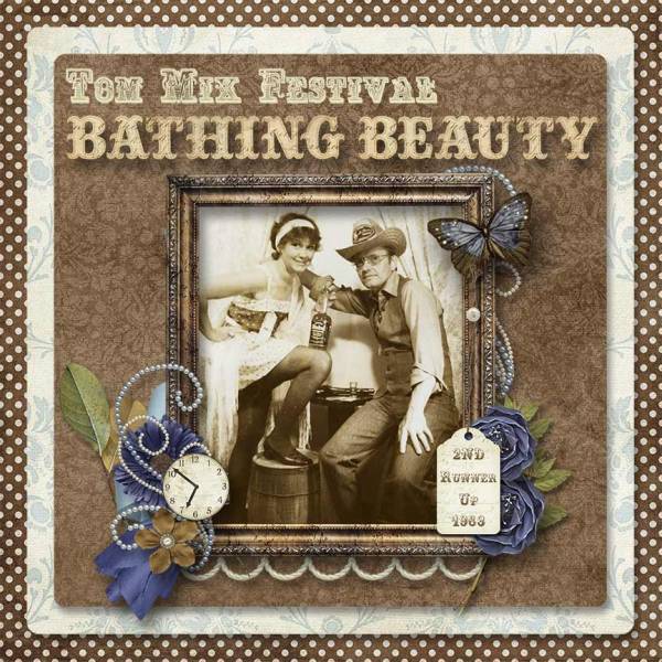 Tom Mix Bathing Beauty
