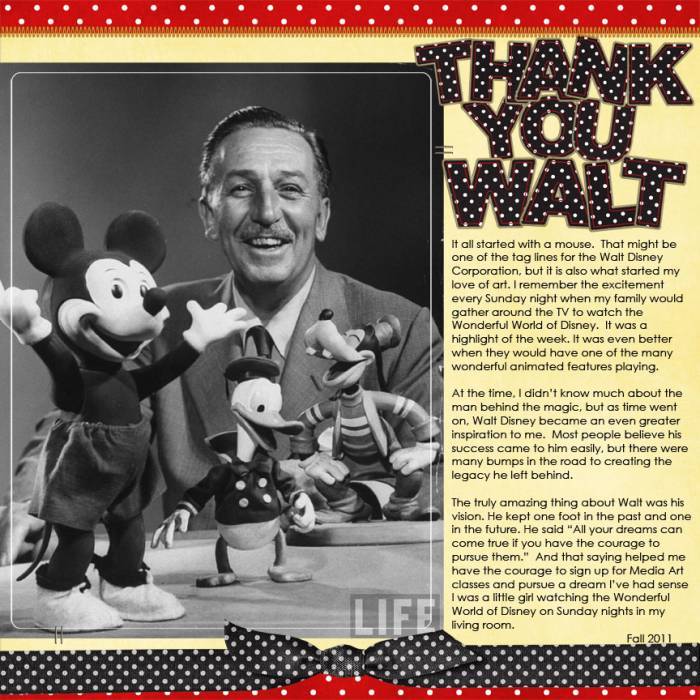 Thank You Walt