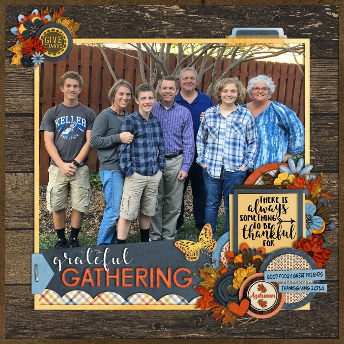 Holidays - Thanksgiving - Grateful Gathering