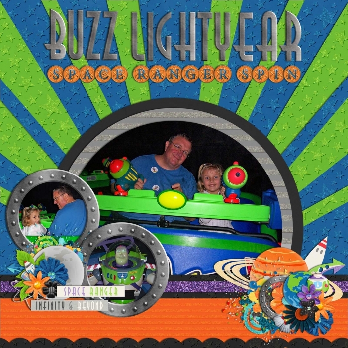 Disney World - Buzz Lightyear Space Ranger Spin