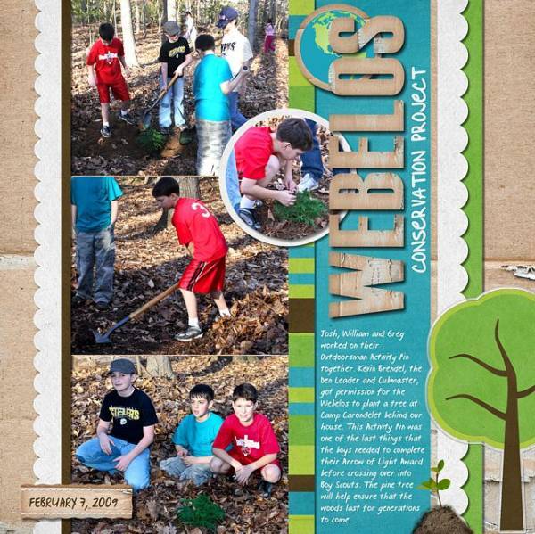 Webelos Conservation Project