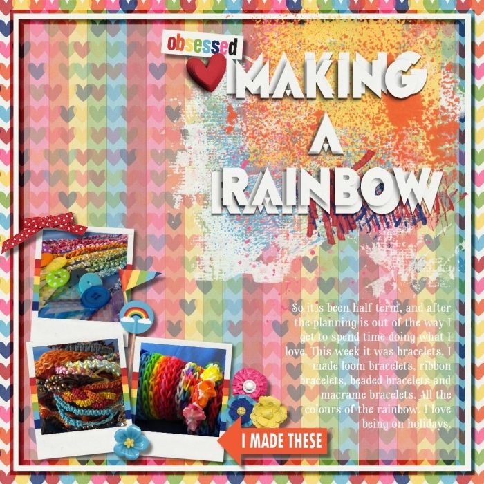 Week 20 Making a rainbow