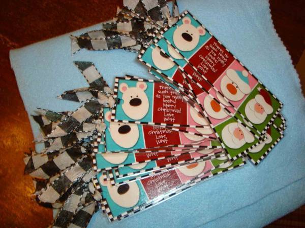 Christmas bookmark