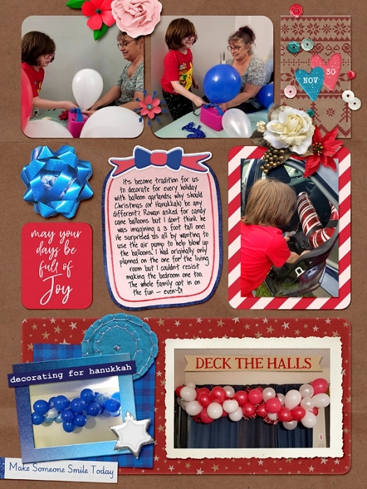 December album - balloon garlands - right