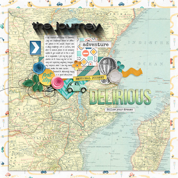 Passport to September 2021 Challenge 1 OLW: Delirious