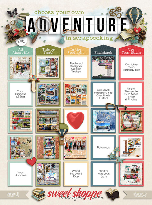 Completed choose your own adventure