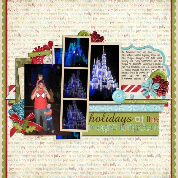 Holidays At The Magic Kingdom
