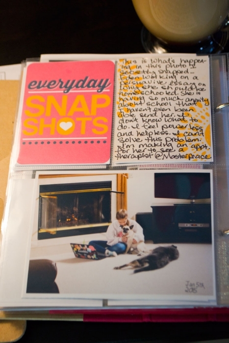 Time Capsule album page