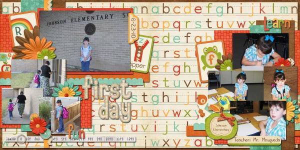 Emily's First Day Of School