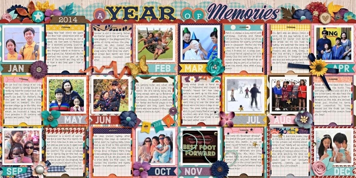 2014 - a year of memories