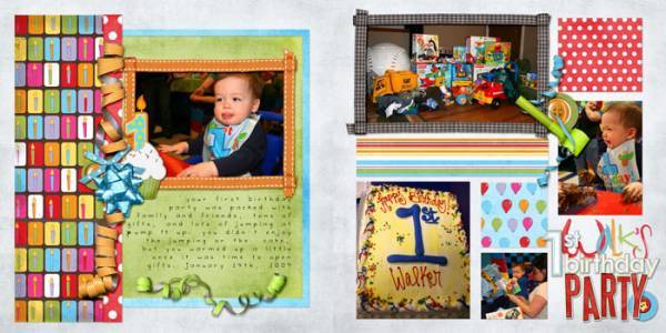 1st bday party