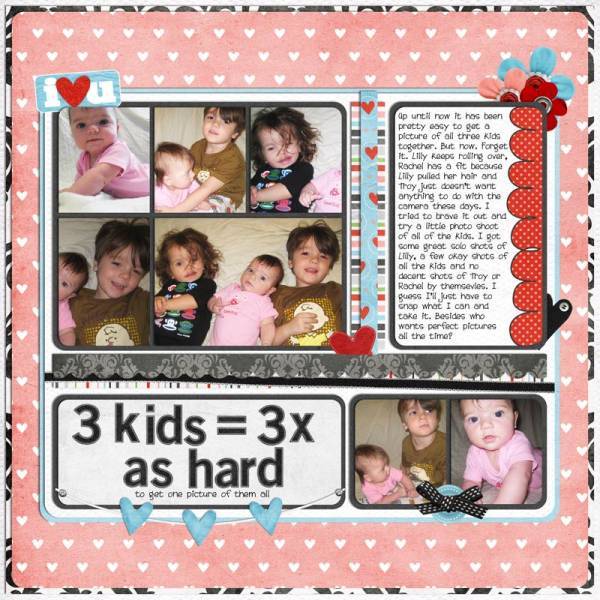 3 Kids + 3X as hard