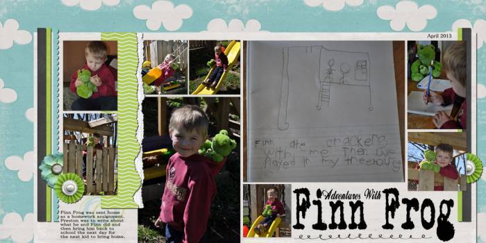 Adventures with Finn Frog