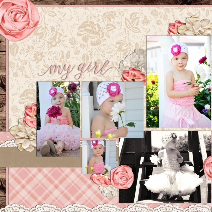 March - Floral and Plaid