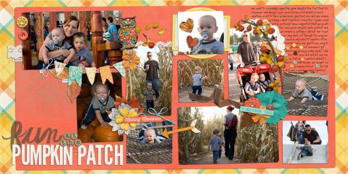 Fun at the Pumpkin Patch