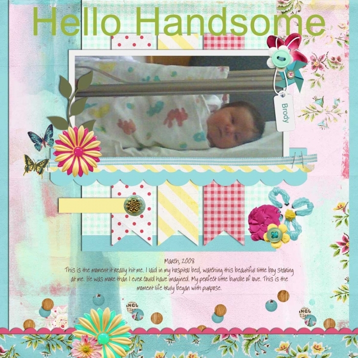 Hello Handsome Baby