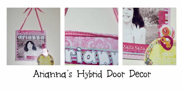 Arianna's Hybrid Door Decor