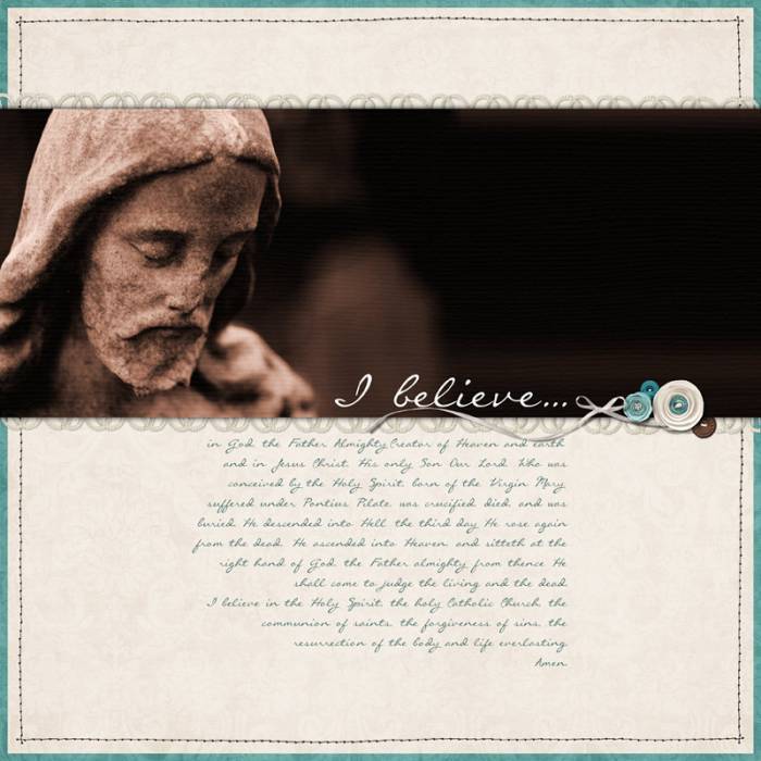 I BELIEVE / ahg122811