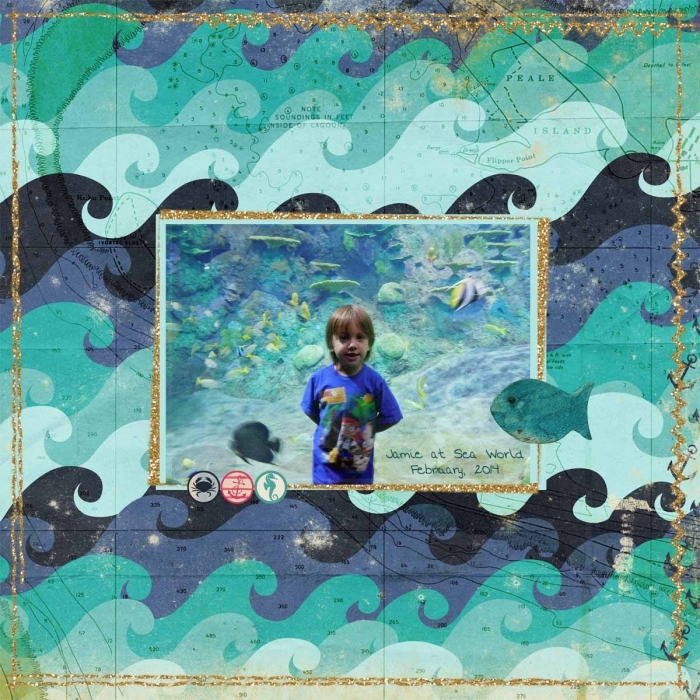 Jamie at Sea World