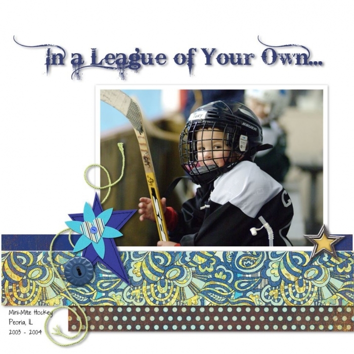 In a league of your own