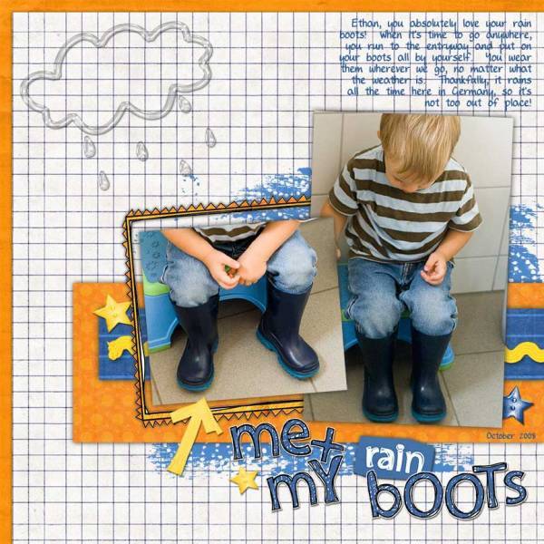 me &amp; my rain boots