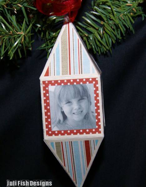 Hybrid - Photo Drop Ornament