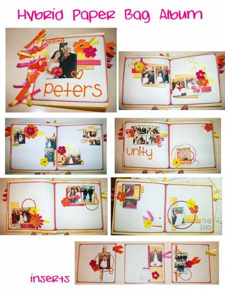 Peters Wedding Hybrid Paper Bag Album