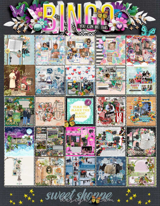 PGAD Layout Lovin' Bingo