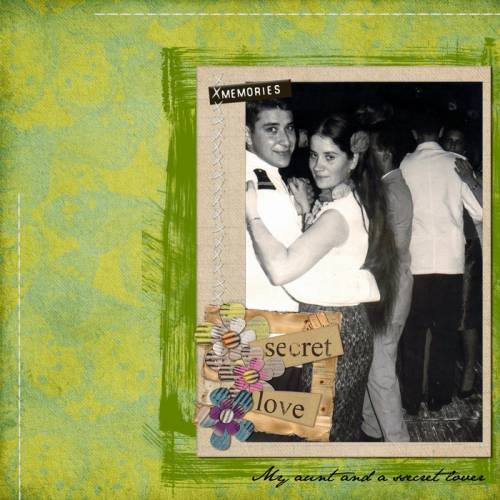 Secret Lover - scraplift Gina