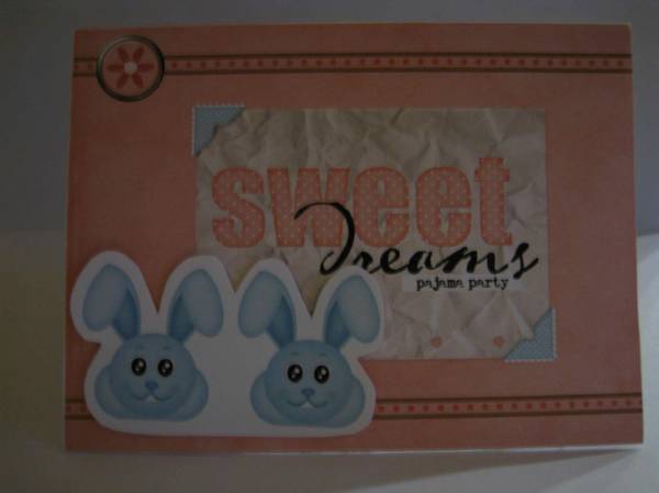 Sweet Dreams Pajama Party Invite