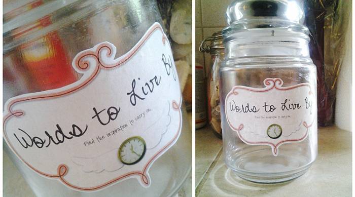 inspiration jar