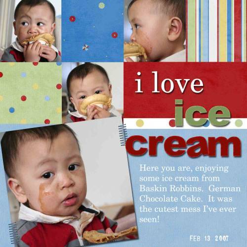 I Love Ice Cream