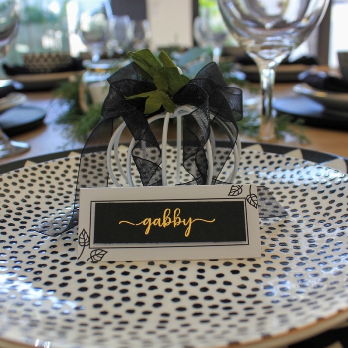 Holiday Festivity -Placecard