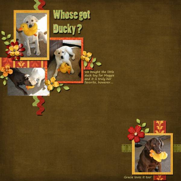 Whoes got ducky?