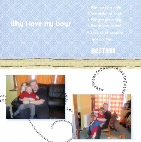 Why I love my boys