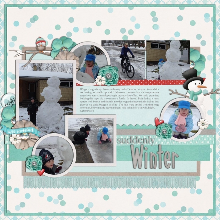 January Bingo Winter Wonderland