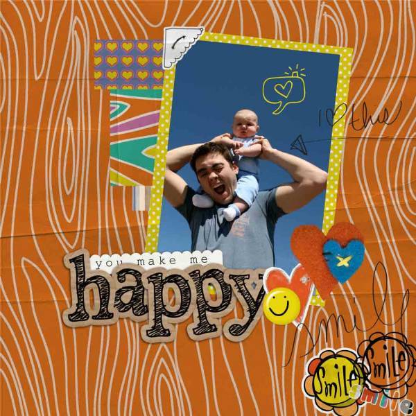You make me happy