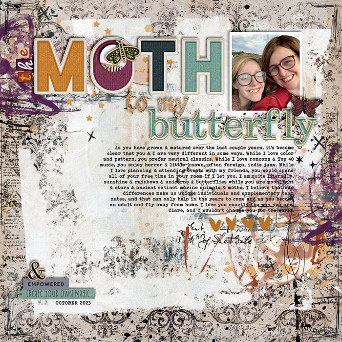 The Moth to My Butterfly