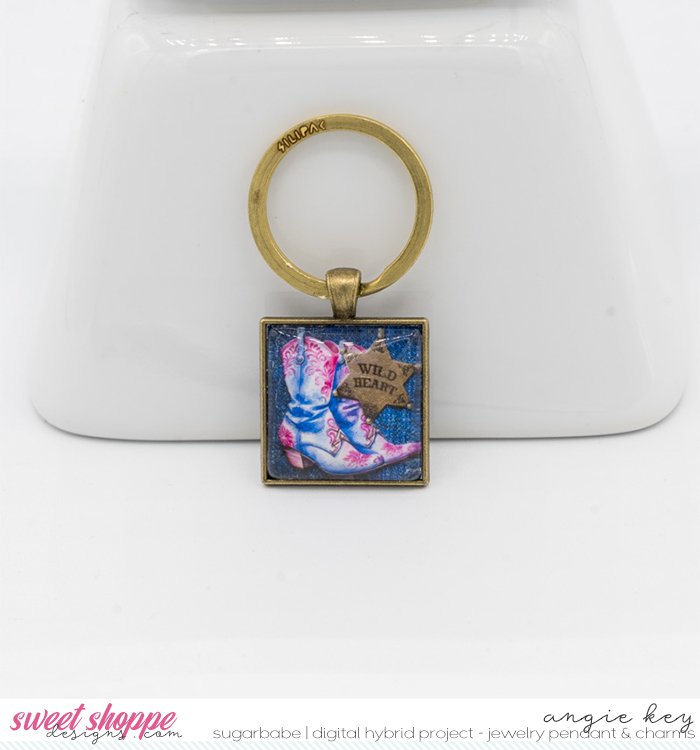 angiekey-cowgirlkeychain