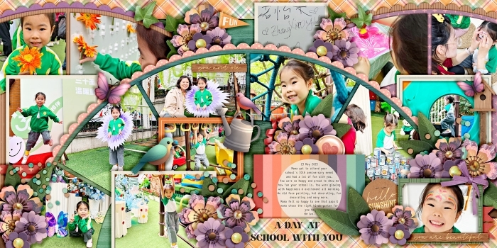 A day at school with you