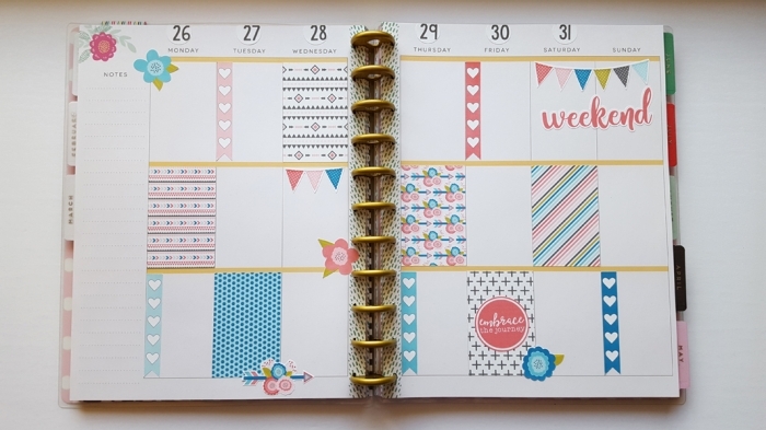 Happy Planner Wk March26-April1