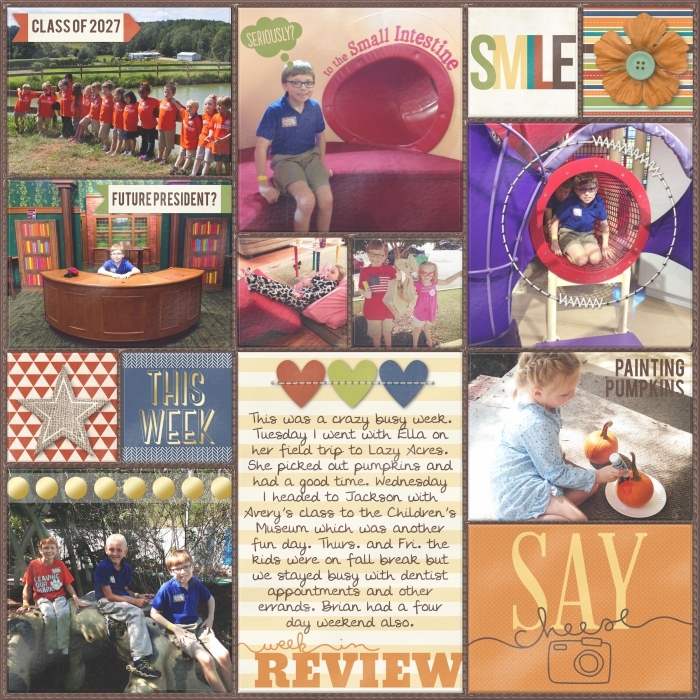 Project Life 2014 Week 41 Right