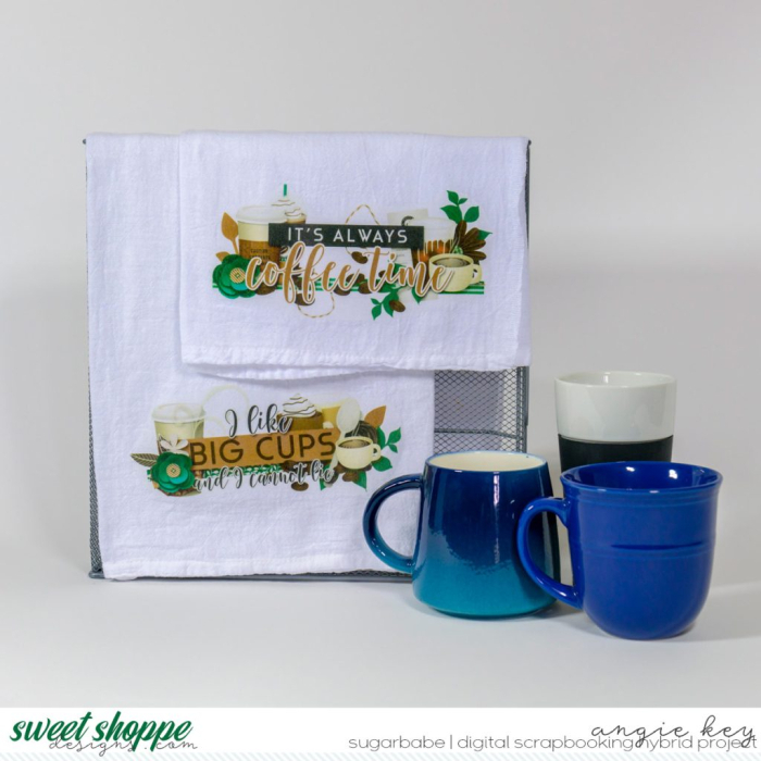 Coffee Time - Decorative Kitchen Towels