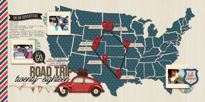 Road Trip Map