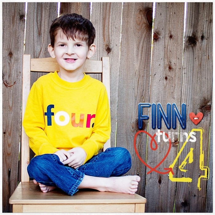 Finn Turns 4 - Left