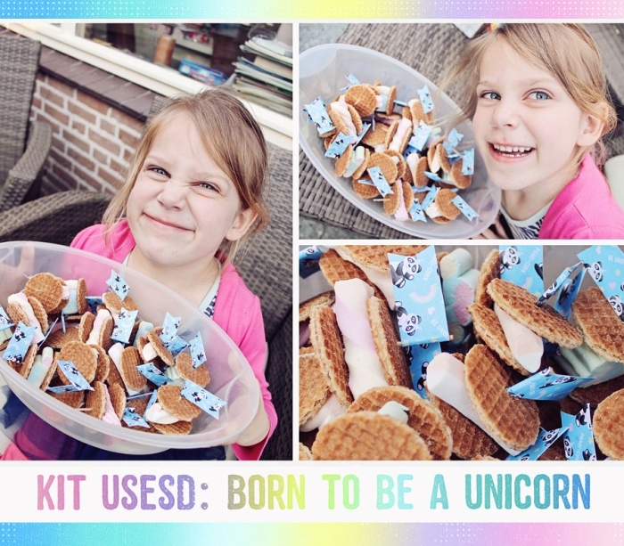 Pandicorn flags - school treats