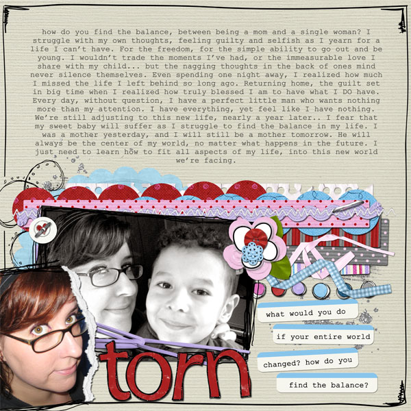 torn