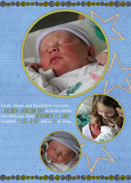 CaliberBabyAnnouncement
