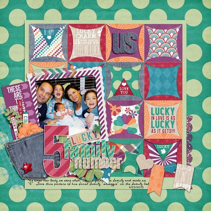 5: Lucky Family Number